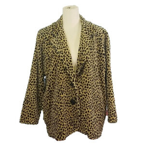 𝅺painted Pony Leopard Jacket